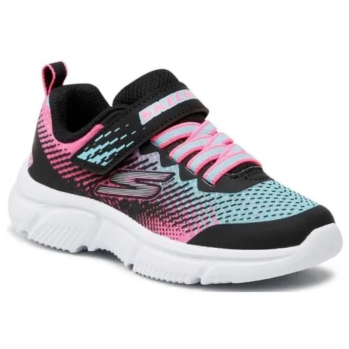 Кроссовки SKECHERS 302430L-BKMT GO RUN 650 для девочки, цвет черный, размер 32