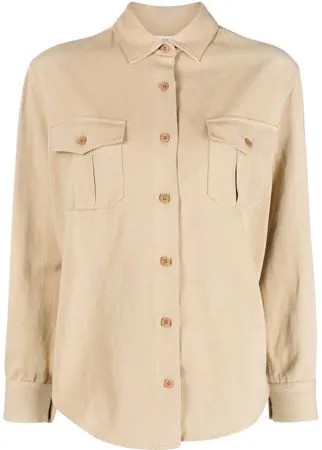 Nili Lotan куртка-рубашка с карманами