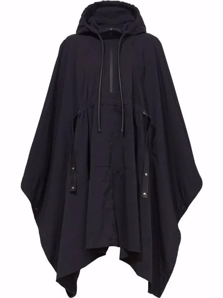 Proenza Schouler Technical Nylon Draped Coat