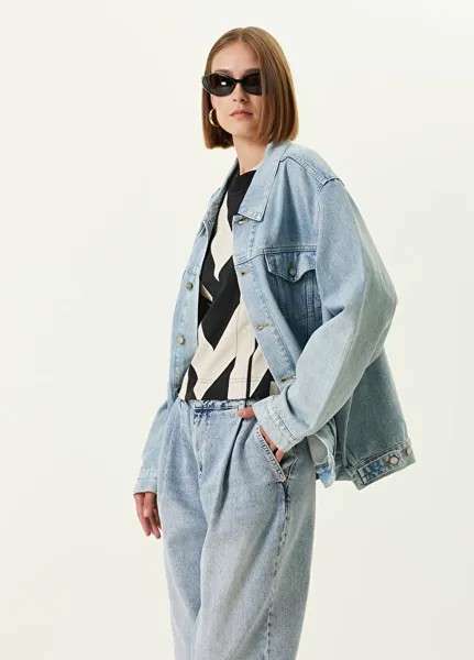 Синяя джинсовая куртка Marc Jacobs
