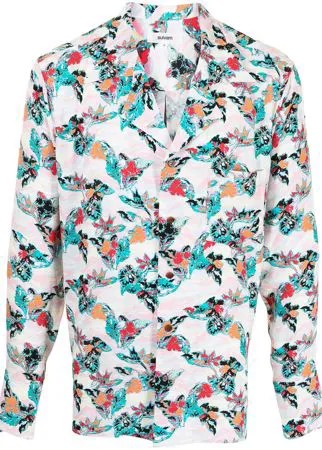 Sulvam рубашка на пуговицах с цветочным принтом