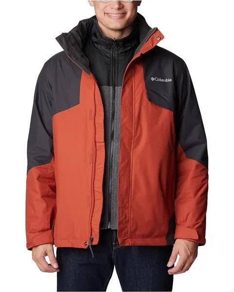 Куртка Columbia Bugaboo II Fleece Interchange, цвет Warp Red/Shark