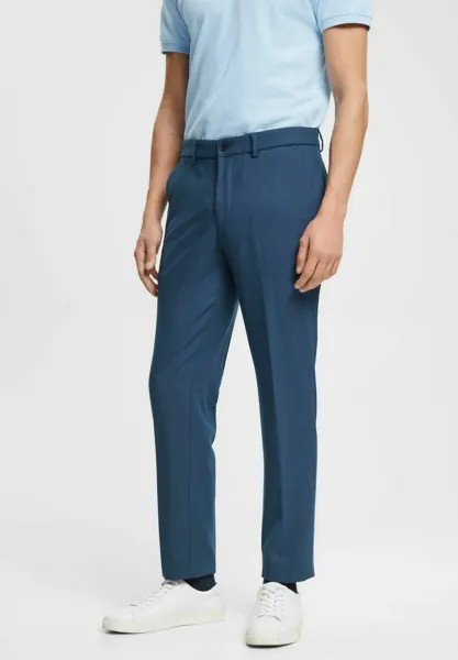 Элегантные брюки Regular Fit Esprit, синий