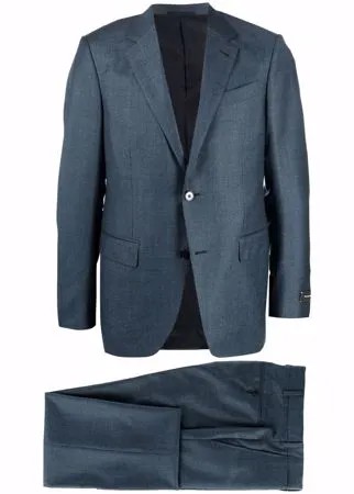Ermenegildo Zegna шерстяной костюм с однобортным пиджаком