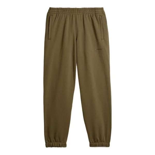 Спортивные штаны adidas originals x Pharrell Williams Crossover Solid Color Straight Casual Sports Long Pants Unisex Green, мультиколор