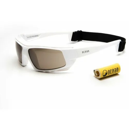 Солнцезащитные очки OCEAN OCEAN Paros White / Brown Polarized lenses, белый