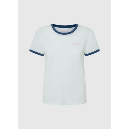 Футболка Pepe Jeans, размер XS, белый