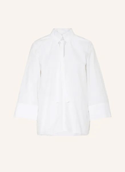 Блузка с завязками на воротнике bianciiw Inwear, белый