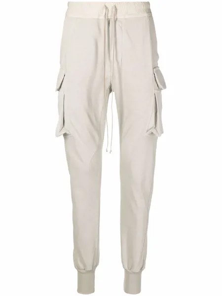 Rick Owens DRKSHDW брюки карго с кулиской