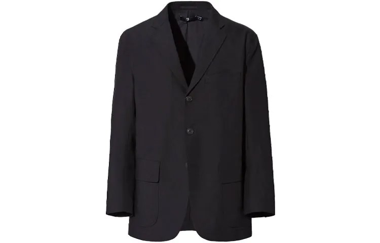 Мужской деловой костюм UNIQLO, цвет Black