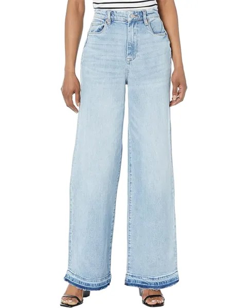 Джинсы Blank NYC Franklin High-Rise & Wide Leg Rib Cage Jeans in Warm Celebration, цвет Warm Celebration