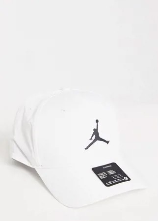 Белая бейсболка Nike Jordan-Белый