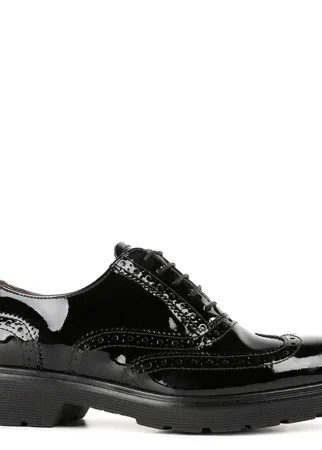 Женские полуботинки Оксфорды (Ришельё) NERO GIARDINI A513461D черный р.39 EU