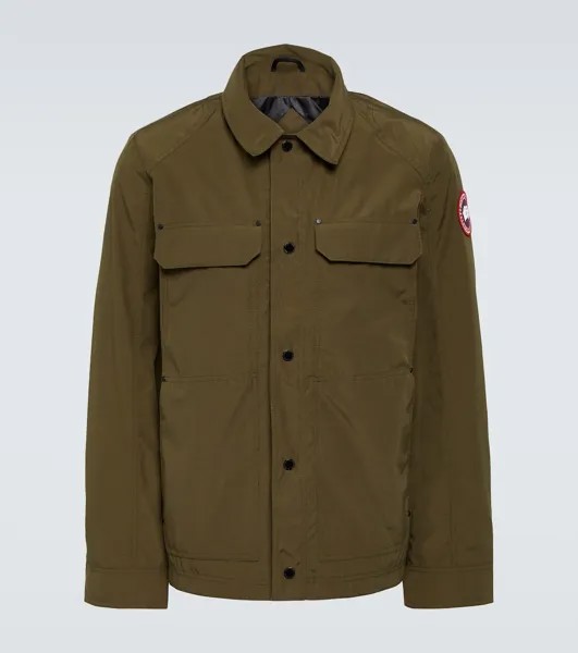 Спортивная куртка Burnaby Chore Canada Goose, зеленый