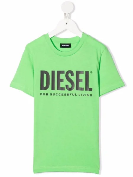 Diesel Kids футболка с логотипом