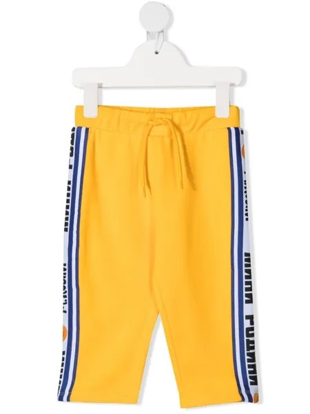 Mini Rodini спортивные брюки с логотипом