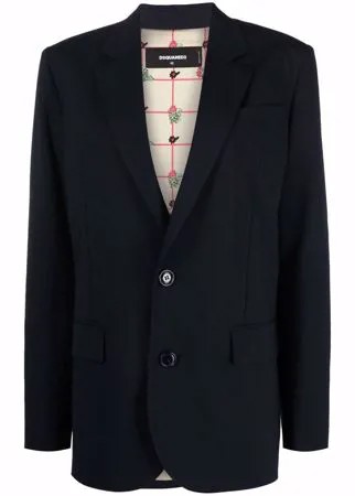 Dsquared2 однобортный блейзер