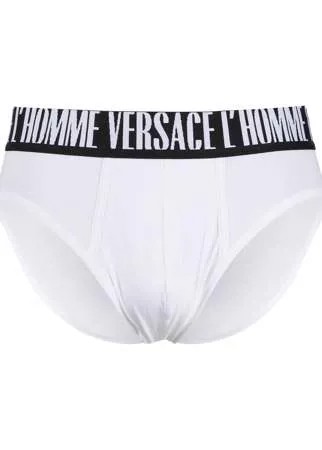 Versace трусы-брифы с логотипом