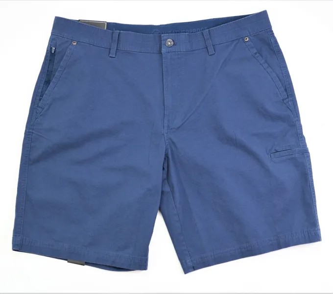 Новые всепогодные мужские универсальные шорты из рипстопа всех размеров 10 дюймов по внутреннему шву штормово-синие WP