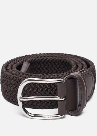 Ремень Anderson's Classic Plain Elastic Woven, цвет коричневый, размер 105