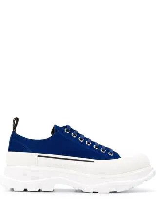 Alexander McQueen кеды на утолщенной подошве
