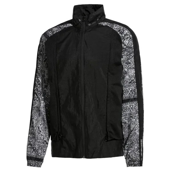 Черная мужская спортивная куртка с логотипом X les benjamins Puma, черный