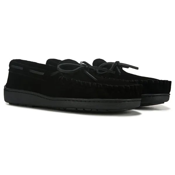 Мужские тапочки Mankato Trapper II Minnetonka Moccasin, черный