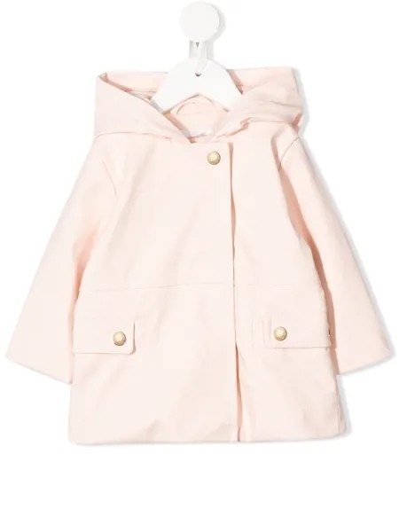 Chloé Kids пальто с капюшоном