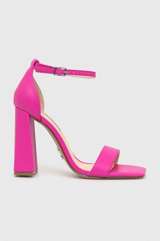 Воздушные кожаные сандалии Steve Madden, розовый