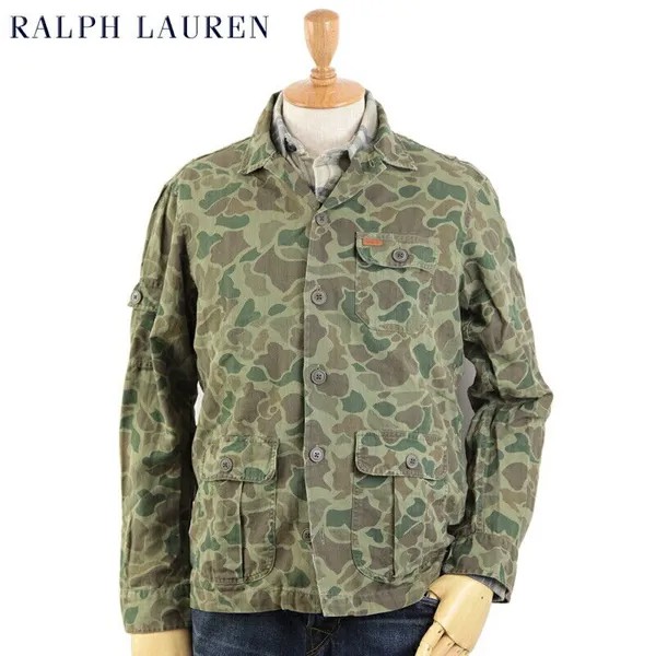 Polo Ralph Lauren Camouflage Hunting Light Jacket Пальто