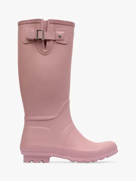 Высокие водонепроницаемые резиновые сапоги Radley Alba, матовый фестивальный розовый цвет