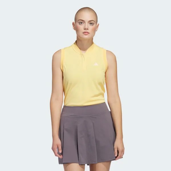 Поло Adidas ULT365 HEAT.RDY Sweat-reducing sleeveless shirt, цвет Semi Spark