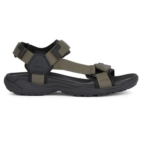 Сандалии Geox Terreno + Grip, зеленый