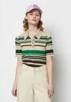 Рубашка-поло SHORTSLEEVE IREGULAR Y D STRIPE Marc O'Polo Denim, бежевый