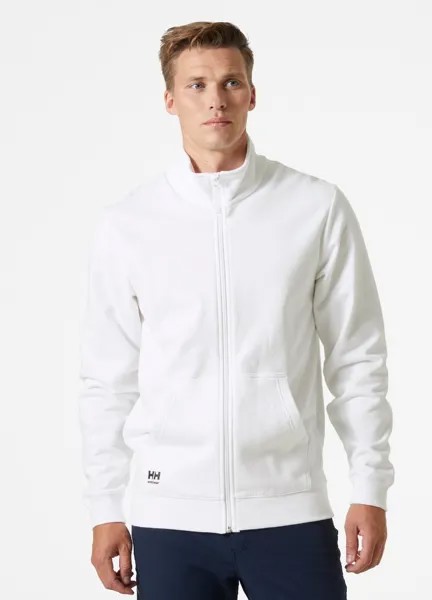 Пуловер Helly Hansen Classic Zip Sweatshirt, белый