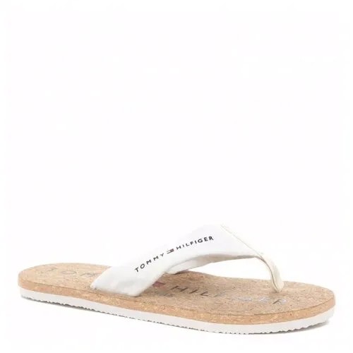 Сланцы Tommy Hilfiger FM0FM03378 белый, Размер 40
