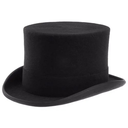 Шляпа цилиндр CHRISTYS WOOL FELT TOP HAT cst100006, размер 59