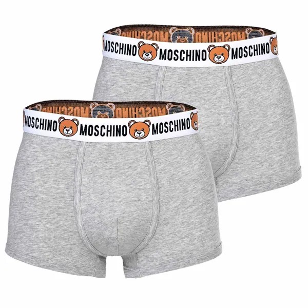 Боксеры Moschino Boxershort 2 шт, серый