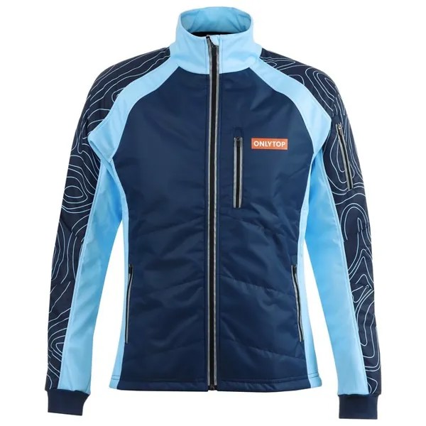 Спортивная куртка мужская ONLITOP синяя 48