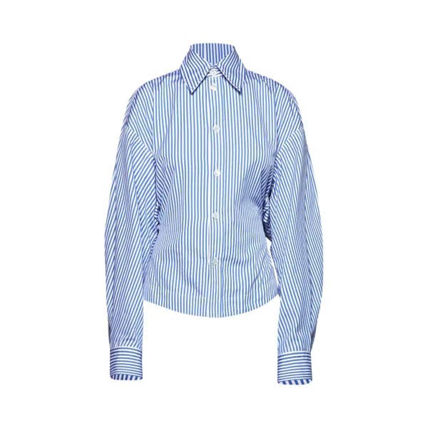Рубашка Bottega Veneta Белый/Адмирал