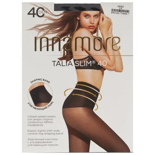 Колготки Innamore Talia Slim 40 den, размер 2-S, nero (черный)