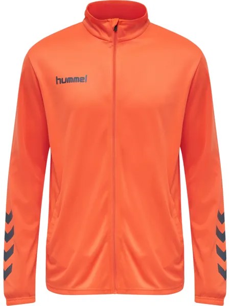 Толстовка Hummel Trainingsanzug Hmlpromo Poly Suit, цвет NASTURTIUM/OMBRE BLUE