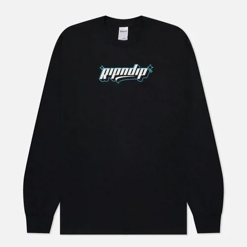 Лонгслив RIPNDIP, хлопок, размер S, черный