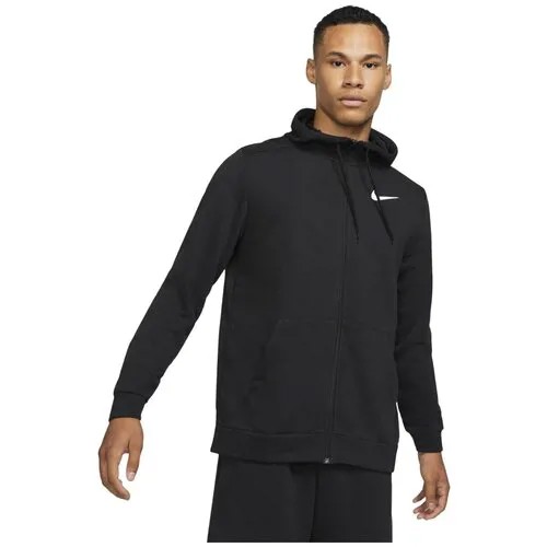 Толстовка спортивная NIKE DF, размер L, , чёрный