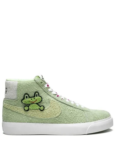 Nike кеды SB Zoom Blazer Mid QS, зеленый