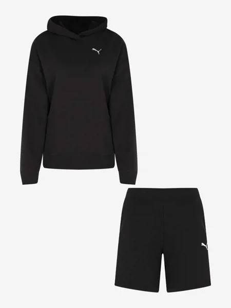 Спортивный костюм женский PUMA Loungewear, Черный