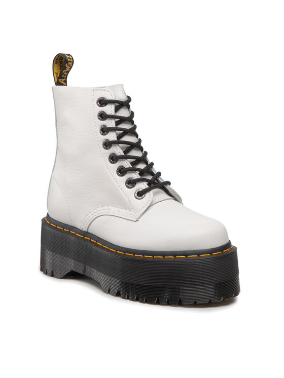 Ботинки на шнуровке Dr. Martens, белый