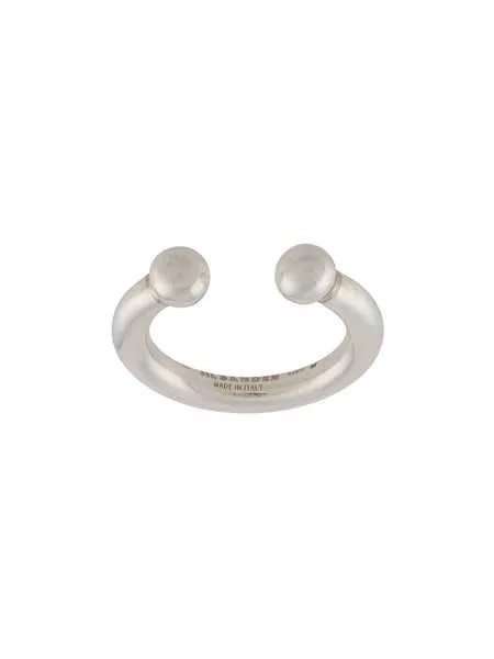 Jil Sander кольцо с гравировкой логотипа