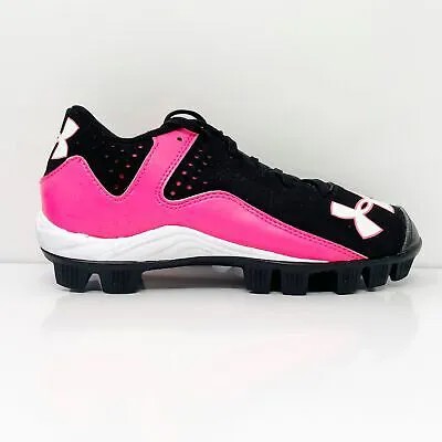 Черные бейсбольные бутсы Under Armour Boys Leadoff Low RM 1250082-064 Размер 1Y