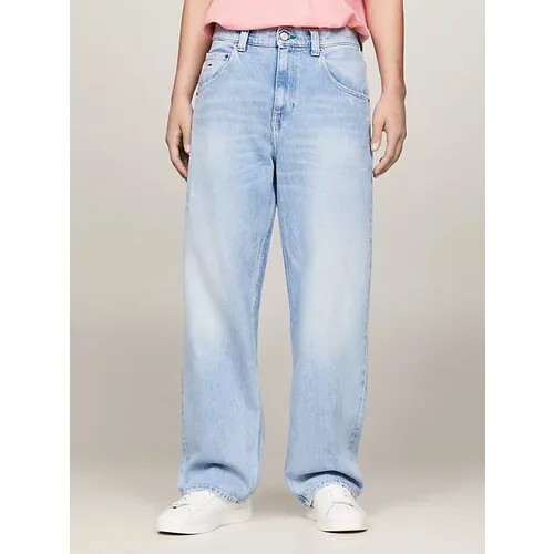 Джинсы широкие Tommy Jeans, размер 34/32, синий